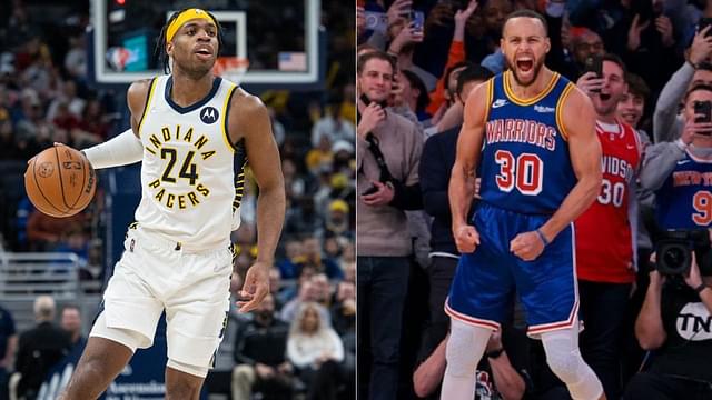 “1,524 3-pointers?! Stephen Curry is elite”: Buddy Hield showers love to GSW’s 2X MVP for knocking down the most 3-pointers since 2017