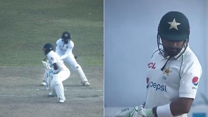 Babar Azam wicket today: Babar Azam bowled around legs by Prabath Jayasuriya in SL vs PAK Galle Test