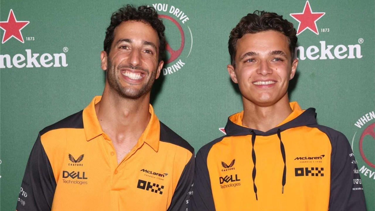 "Is it not a good word?"- Daniel Ricciardo calls 22-year old McLaren teammate an a**hole during interview