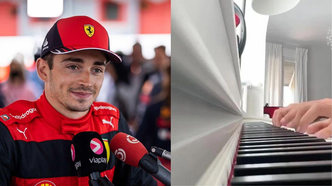 "I play the piano and forget everything around me"- Charles Leclerc explains how he copes up with disappointment when struggling in Formula 1