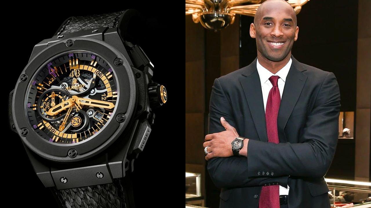 Kobe Bryant’s insane $250,000 time piece with a snake hissing at the 1’ o clock marker represents the Black Mamba perfectly