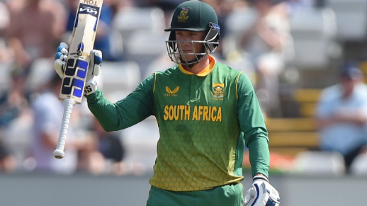 Best ODI averages: R van der Dussen ODI average and best ODI batting ...