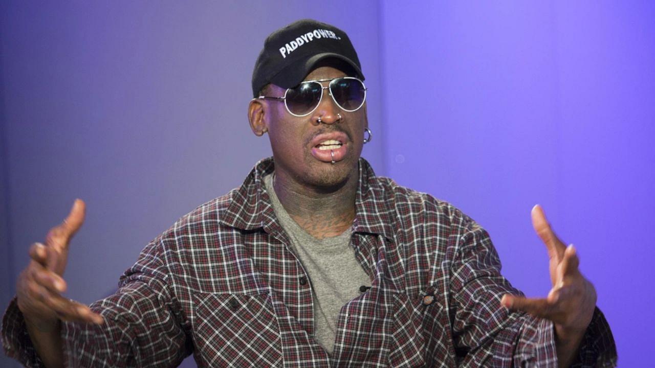 Dennis Rodman made an ESPN reporter drive his $150,000 Ferrari while his "Pink Nails" were drying out