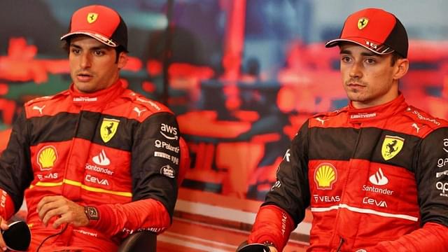 Charles Leclerc dismissed rumors about members of the Ferrari team refusing to take part in Carlos Sainz's victory celebrations.