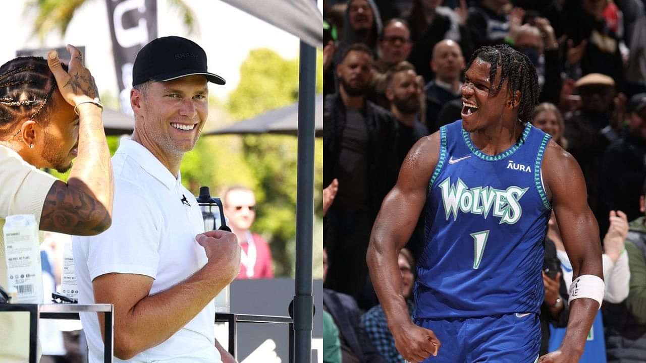 Anthony Edwards, you make $44 million but you're playing the wrong sport!  : Tom Brady recruits Timberwolves star to Tampa Bay following Gronk's  retirement - The SportsRush