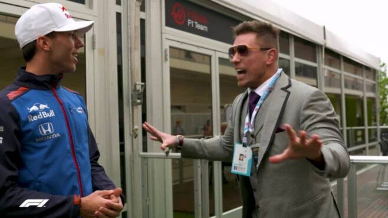 "Tomorrow I will win! In any car, any day and any track" - Former WWE champion The Miz inspires Pierre Gasly with his pep talk and the hot-lap in United States