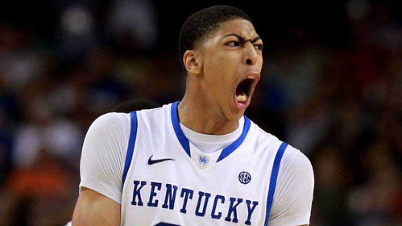 6’10” Anthony Davis had 186 blocks in the 2011-12 college basketball season, more than numerous D1 programs