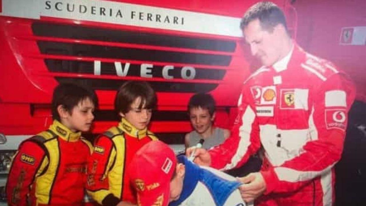 "Charles Leclerc retweeted!!"– F1 fans go gaga over Ferrari star asking autograph from Michael Schumacher