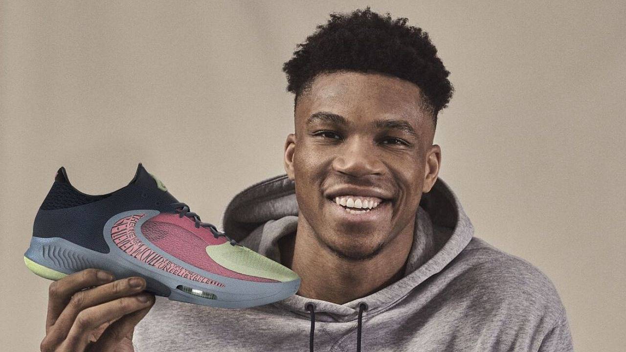 Why do Giannis' new sneakers look like they're from Kobe Bryant's