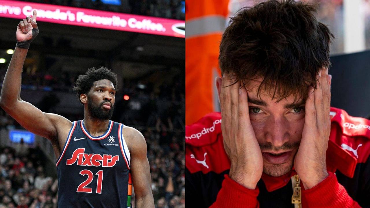 "Every week is more incredible than the other"– Joel Embiid star trolls $1.3 billion F1 team for spoiling Charles Leclerc's race