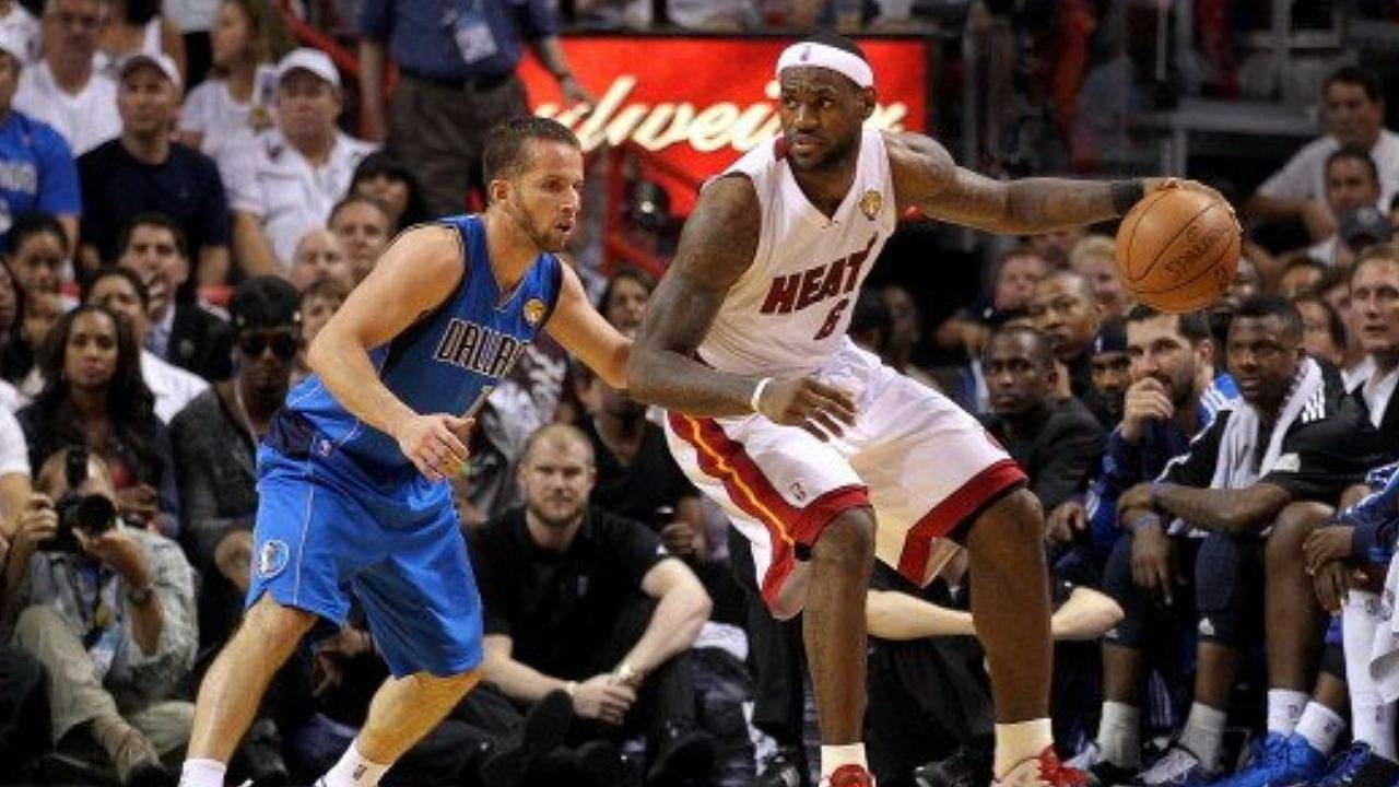 "5'10 JJ Barea really locked up 6'9, 260 lb LeBron James in the NBA Finals!" : Baby Daddy put the clamps on Heat star and helped save Dirk Nowitzki's legacy