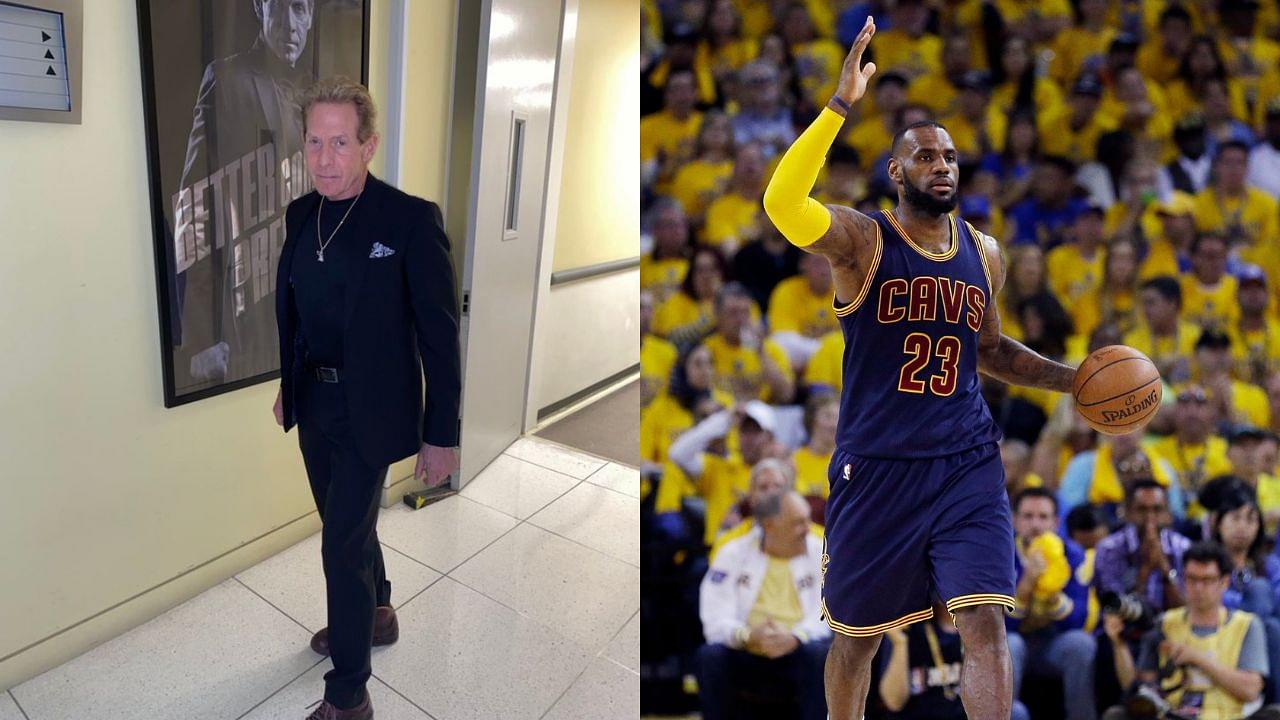 "Those three games against Golden State was the epitome of LeBron James' greatness": Skip Bayless reveals his best version of the King