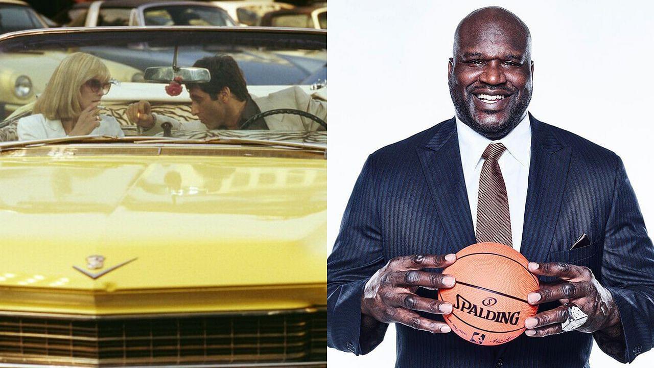 "Michelle Pfeiffer, Come Ride With Me, Baby!": Shaquille O'Neal Dropped $100,000 to Buy The Tiger Print Cadillac From Scarface