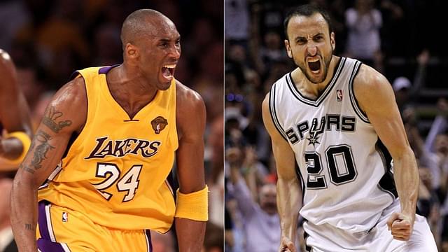 “Who is this white boy?”: When Kobe Bryant was in awe with Manu Ginobili during their first-ever meeting