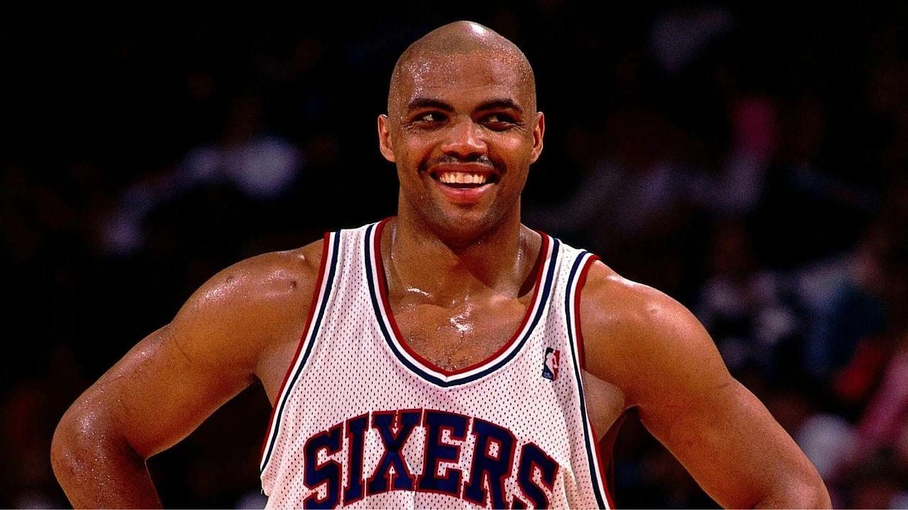 6'6" Charles Barkley was almost stabbed until a 76ers teammate smashed a beer mug on the assailant