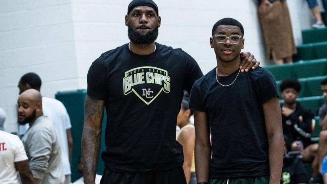 Billionaire LeBron James’ post, hyping son Bryce James ‘earning’ his stripes with no mention of Bronny