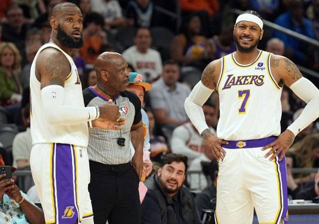 "I don't plan to play with my son, like LeBron James with Bronny!" : Carmelo Anthony shockingly reveals won't emulate Lakers and Sierra Canyon stars
