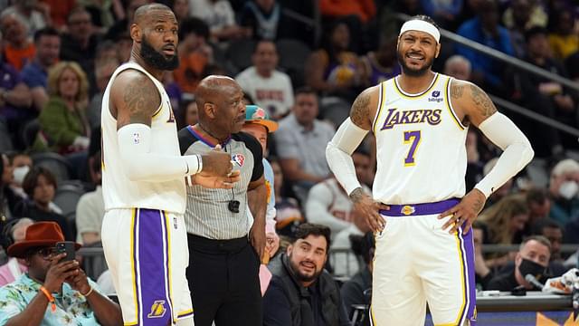 "I don't plan to play with my son, like LeBron James with Bronny!" : Carmelo Anthony shockingly reveals won't emulate Lakers and Sierra Canyon stars