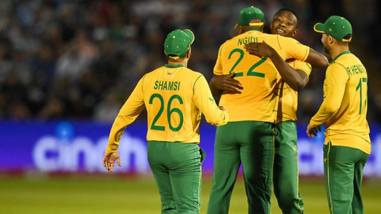 Why is Kagiso Rabada not playing today's 3rd T20I between England and South Africa at The Rose Bowl?
