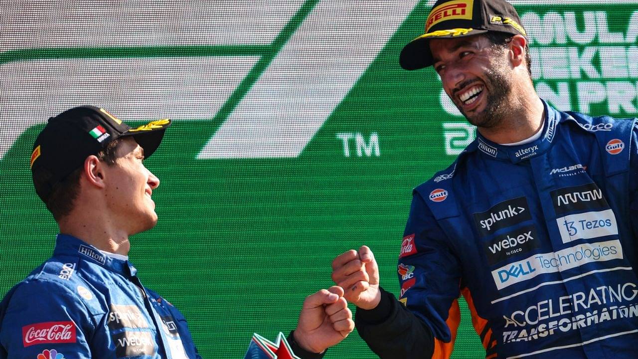 22-year-old Lando Norris says he 'loves Daniel Ricciardo' while talking about a potential replacement in 2023