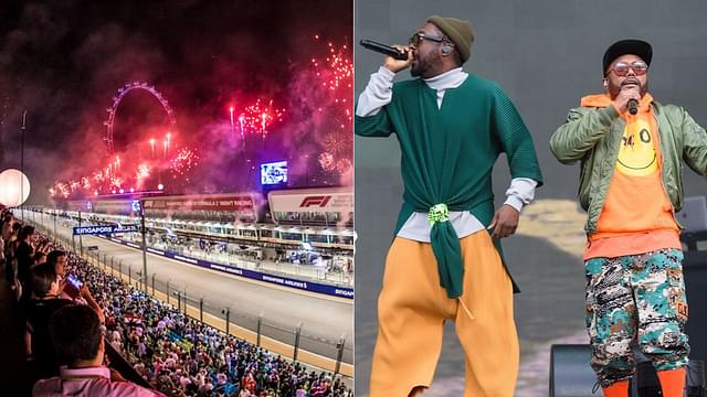 "Enjoy Greenday, Marshmellow, Black Eyed Peas with special $10,000 ticket" - The Singapore Grand Prix is set to host 92 performances in the three days Formula One weekend
