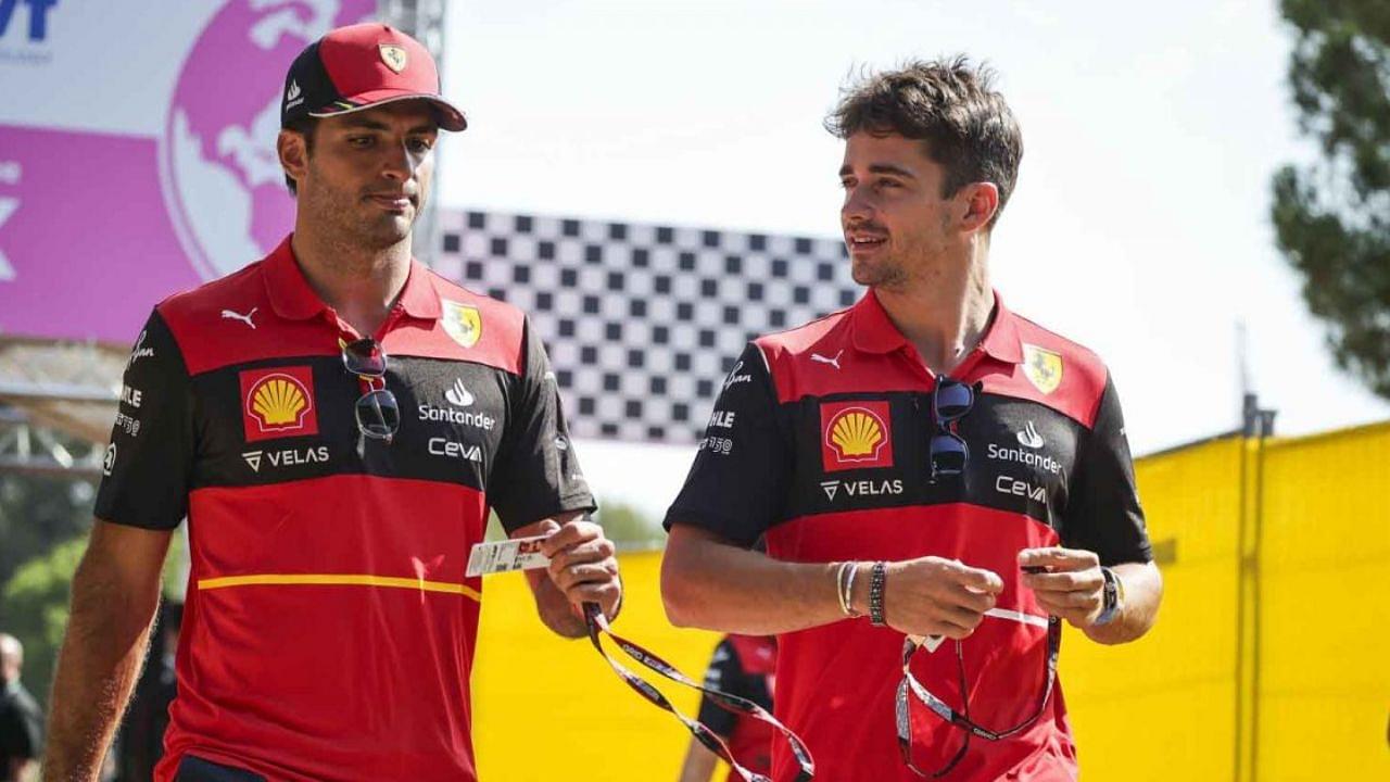 "Easier for Leclerc because I’m not there” - Carlos Sainz takes a subtle dig at Charles Leclerc after the $12 Million driver grabs pole