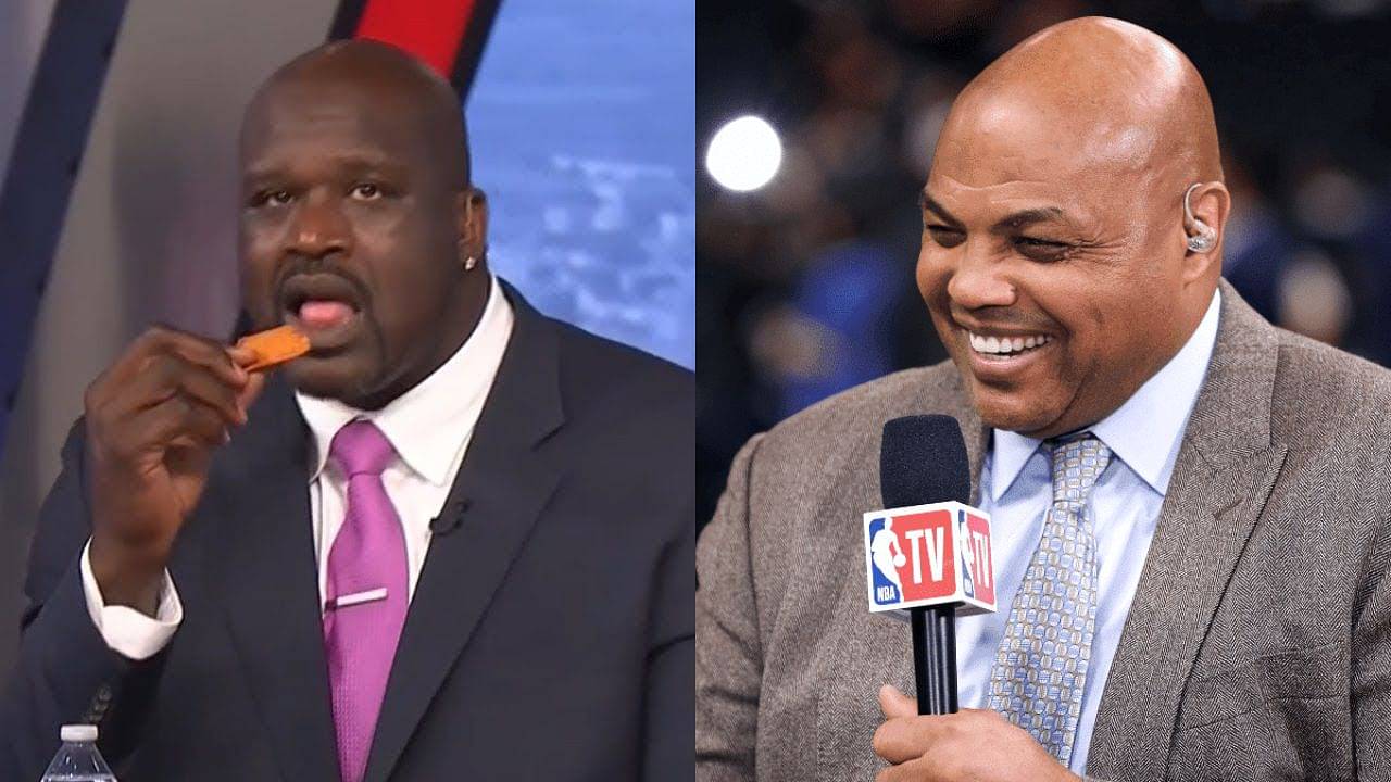 “Shaquille O’Neal, nobody from the hood uses a fork as a toothpick!”: Charles Barkley was flabbergasted at the Lakers legend inhaling a burrito in 35 seconds