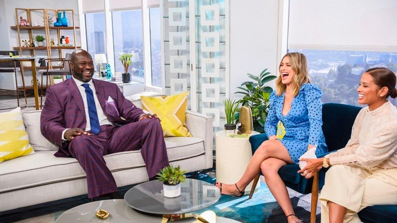 7ft Shaquille O’Neal hilariously uncovers morning routine of ‘sleeping with his female interviewers’