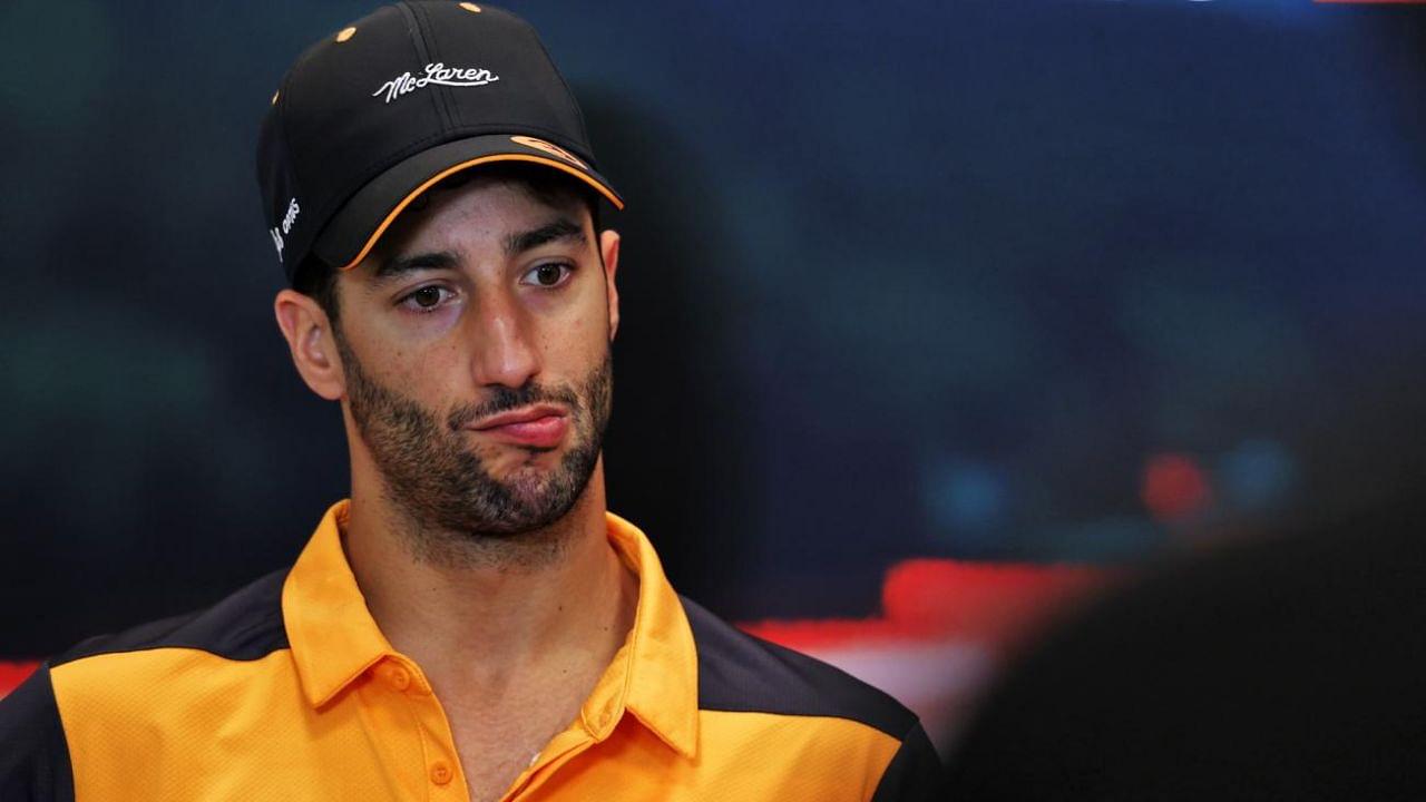Daniel Ricciardo tears up amidst talks of him losing a $15 Million per year contract with McLaren