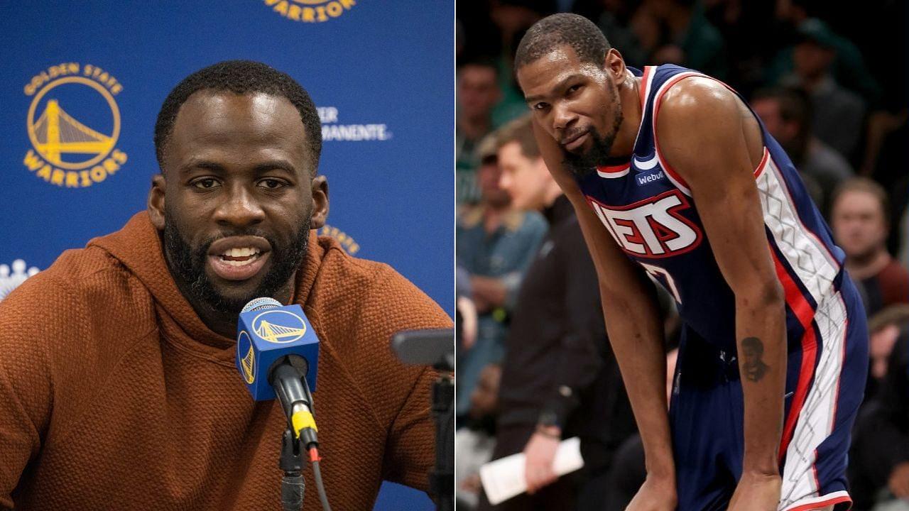 “Talk basketball, don't call Kevin Durant emotional”: The reigning NBA champion Draymond Green voices his distaste for ESPN reporter's baseless take