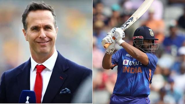 "What a cricketer Rishabh Pant is..": Michael Vaughan all in praise of Rishabh Pant after his maiden ODI century helps India lift the series vs England