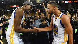 "Stephen Curry is a good man. He saved Kevin Durant's legacy!" : Shannon Sharpe makes bold claim about 6'3" Warriors star and potential return of 6'10" Nets man