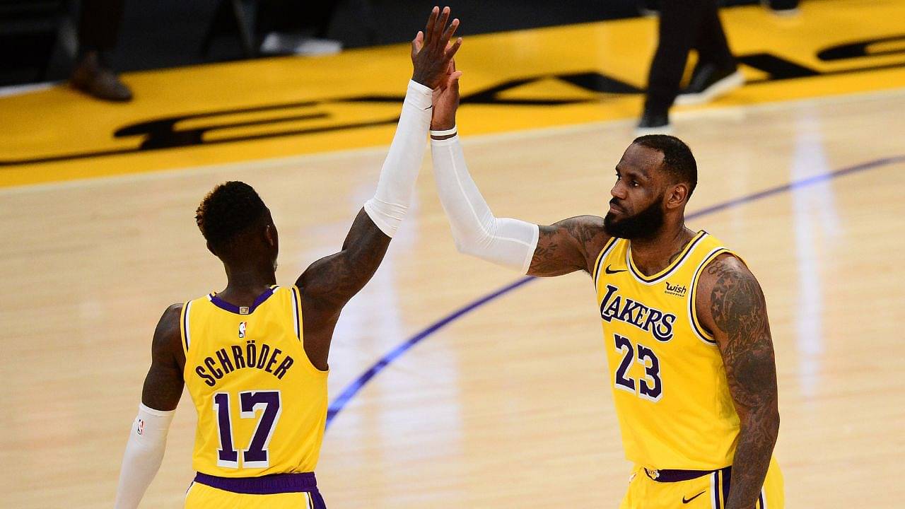 6'1" Dennis Schroder approaches LeBron James for potential team-up, forced to eat humble pie after rejecting $84 million Lakers deal in 2021