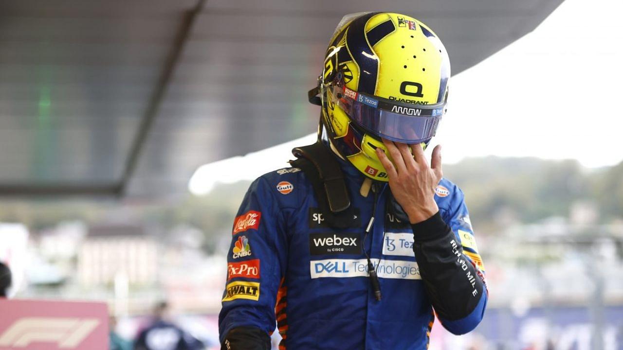 "Trying to be a hero in turn 1?" - Lando Norris' sarcastic reaction to his former 27 year old teammate crashing at the start of the 2020 Russian Grand Prix