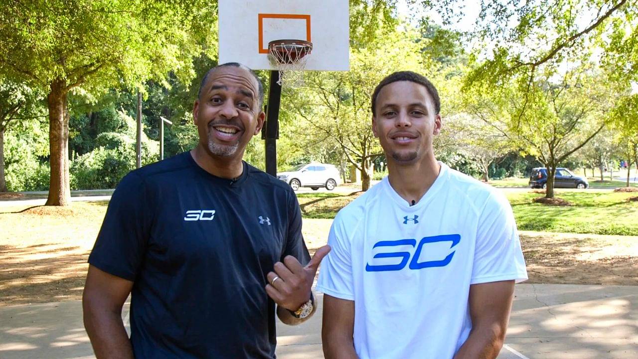 2015 GQ Man of the Year Stephen Curry took on his dad Dell Curry in an intense game of H-O-R-S-E