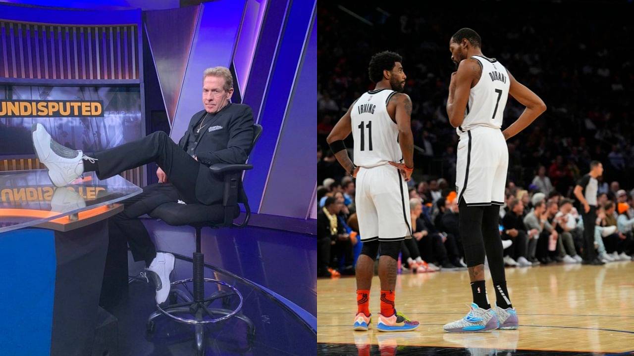 "Kevin Durant saved Stephen Curry's legacy twice, Kyrie Irving saved LeBron James'": Skip Bayless on Nets duo being saviors to Chris Paul and King James