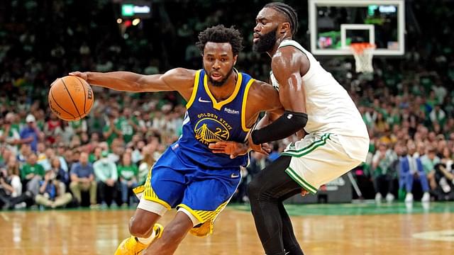 Jaylen Brown shows $35 million worth Andrew Wiggins support over COVID-19 vaccination regrets