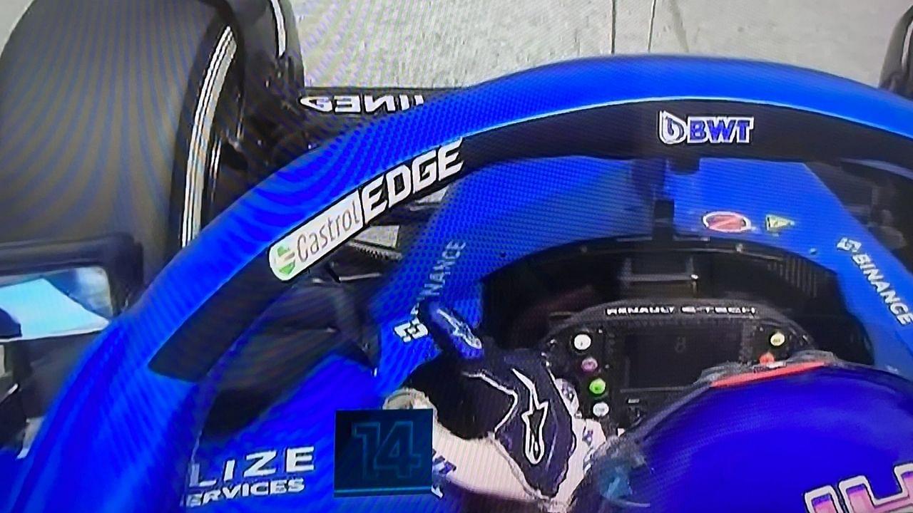 Fernando Alonso savagely wags his finger at Yuki Tsunoda after overtaking him at Austrian GP
