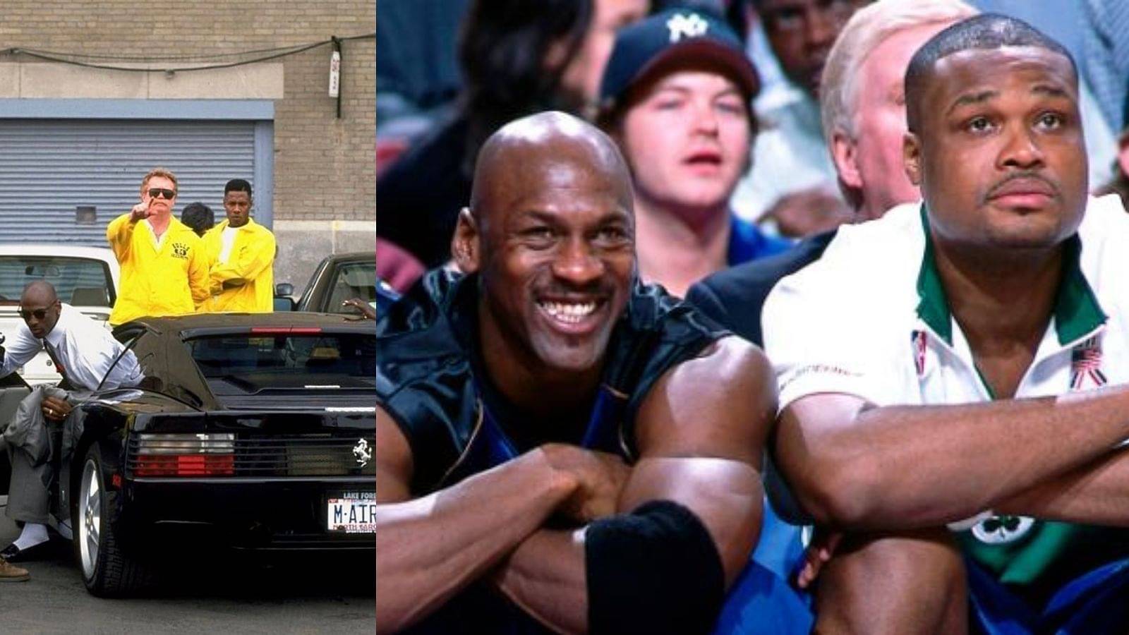 Michael Jordan flexed $2.1 billion net worth by pulling up in 5 different Ferraris just to stick it to Antoine Walker