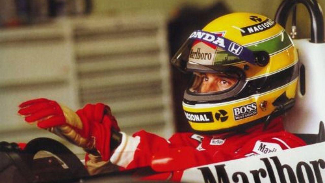 Ayrton Senna's first F1 championship-winning signed helmet sold for $102,000 without the signature's authenticity