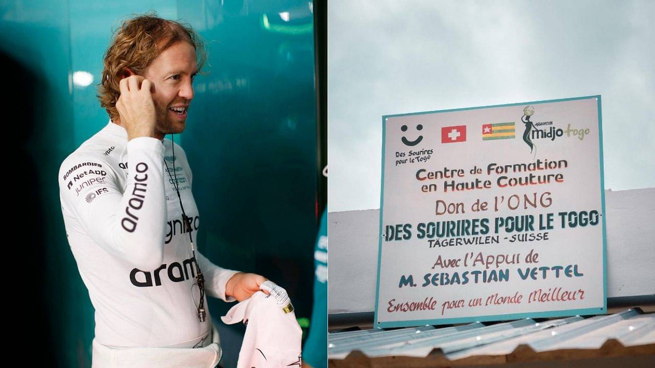 Sebastian Vettel's $248,369 contribution opens up a school in Togo