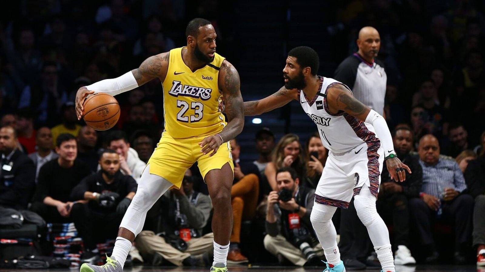 Much like his former billionaire teammate LeBron James, Kyrie Irving wishes to play until he's 38 even if it means playing around the world