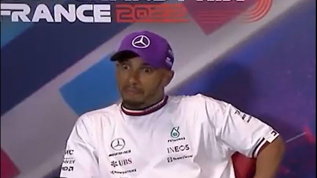 After 15 years in F1 Lewis Hamilton reacts hilariously on Toto Wolff's statement on his future