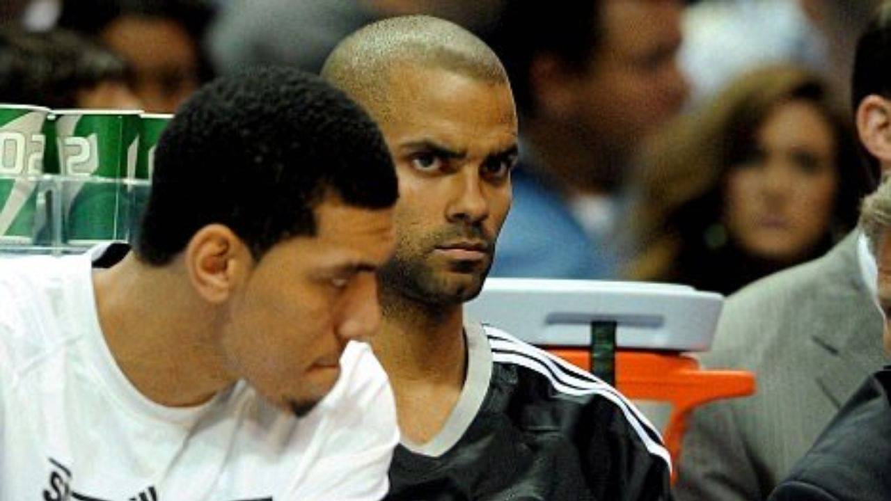 6'2 Tony Parker left with an injured eye when he got in the middle of Chris Brown and Drake's feud over Rihanna