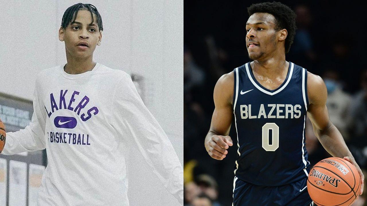 Billion-dollar fortune heirs Bronny James and Kiyan Anthony will face off on Jan 21st, just like their fathers once did 20 years ago.