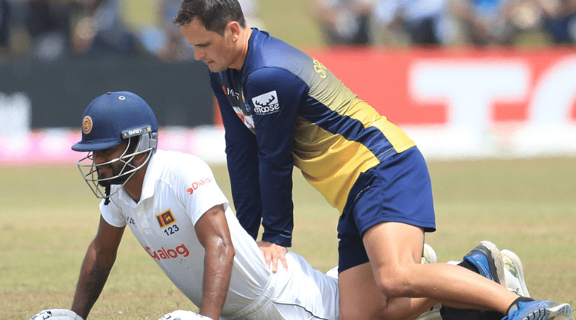 Dimuth Karunaratne injury news: Why Dimuth Karunaratne is not playing in SL vs PAK 2nd Test?