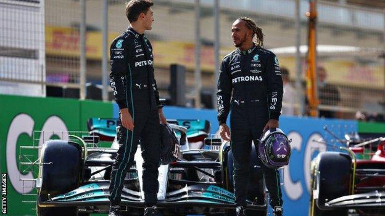 "This is Lewis Hamilton's territory" - George Russell admits encountering seven-time world champion's intriguing traits