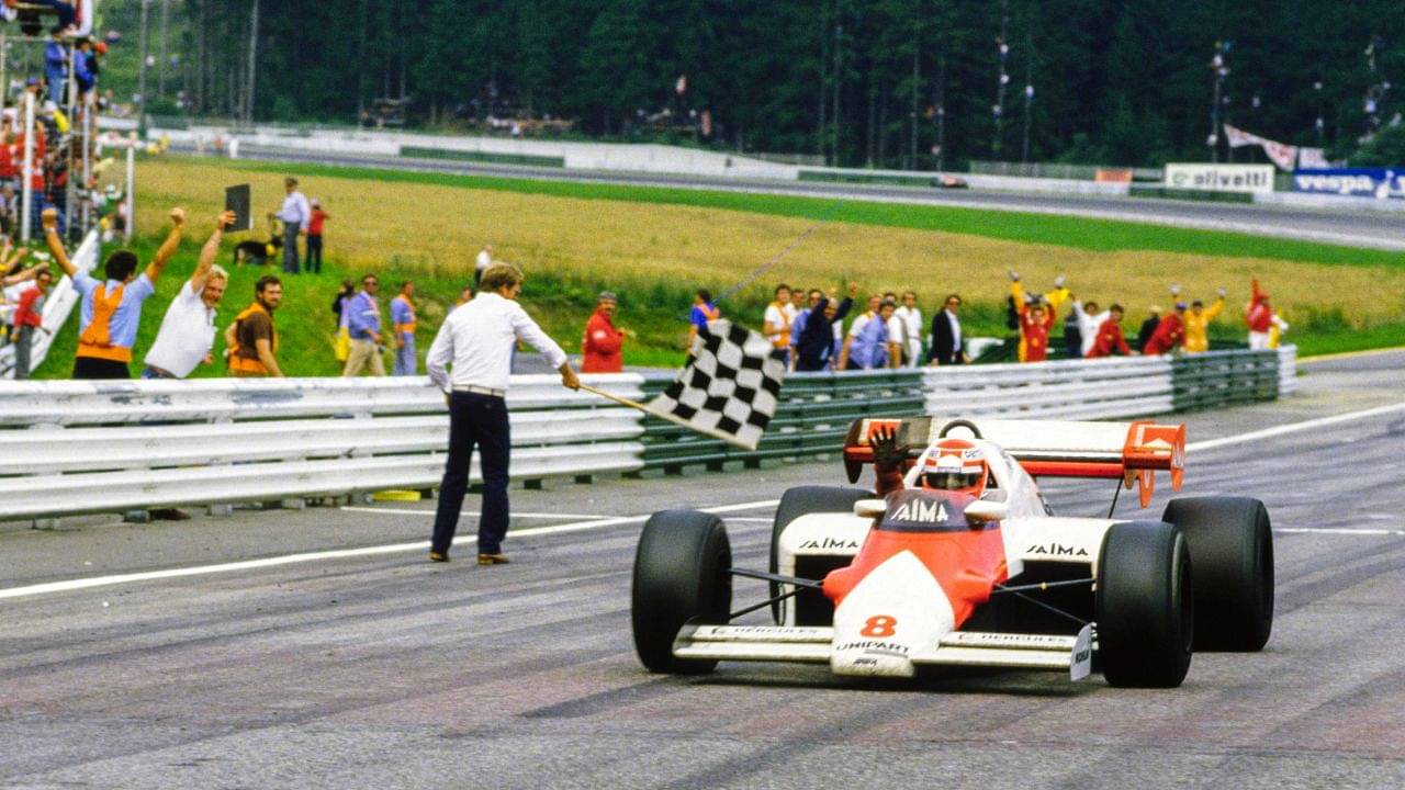 When Niki Lauda won his first Austrian Grand Prix despite $400,000 worth broken gearbox in 1984