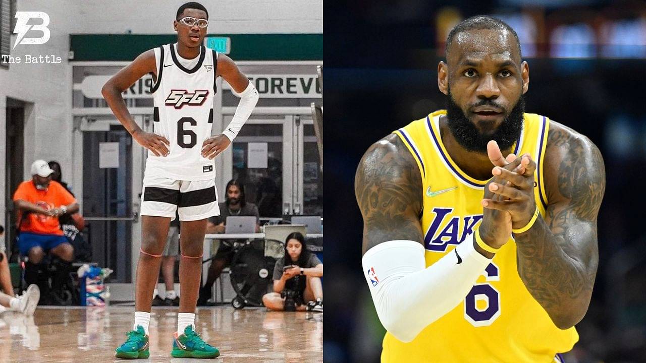 NBA superstar LeBron James' youngest son Bryce James takes Twitter by storm with his clutch performance