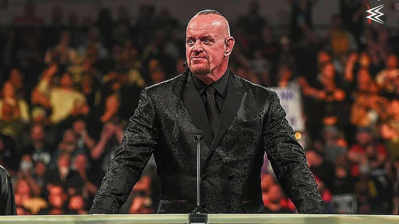 The Undertaker nervous during his Hall of Fame speech